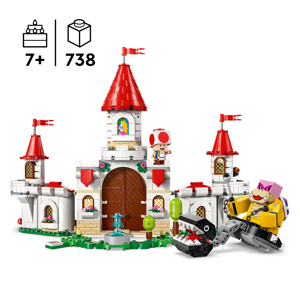 Lego Battle with Roy at Peach's Castle 71435